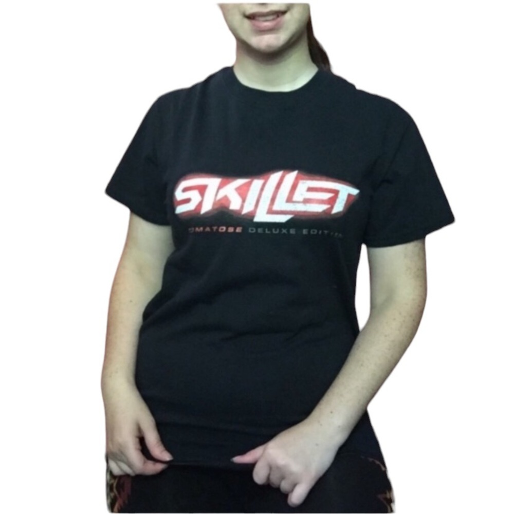 Skillet comatose graphic band tee size small - Picture 5 of 6